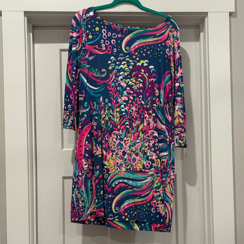 Lilly Pulitzer Multicolor Long Sleeve Dress